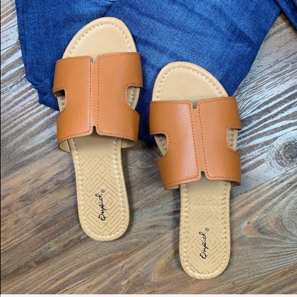 NEW Sofia Sandal- Cognac - Picture 3 of 5